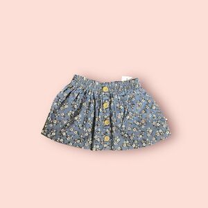 NWT Lucky Brand girl floral skirt Sz 18M